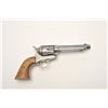 Image 12 : Colt SAA revolver, .32 W.C.F. caliber, 5.5”  barrel, blued finish, thick horn grips, S/N  197998, in