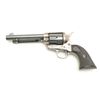 Image 1 : Colt SAA revolver, re-barreled to .45  caliber, 5.5” barrel, blued and case hardened  finish, checke