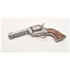 Image 4 : Custom engraved Colt SAA revolver, .45 Colt  caliber, 4.75” barrel, custom wood grips, S/N  324461, 