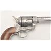 Image 7 : Custom engraved Colt SAA revolver, .45 Colt  caliber, 4.75” barrel, custom wood grips, S/N  324461, 