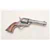 Image 9 : Custom engraved Colt SAA revolver, .45 Colt  caliber, 4.75” barrel, custom wood grips, S/N  324461, 