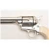 Image 5 : Colt SAA revolver, .41 Colt caliber, 4.75”  barrel, old re-finished nickel, stag or bone  grips, S/N