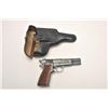 Image 9 : Early Browning High Power semi-automatic  pistol, 9mm caliber, 4.5” barrel, blued  finish, checkered