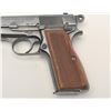Image 2 : Early Browning High Power semi-automatic  pistol, 9mm caliber, 4.5” barrel, blued  finish, checkered