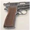 Image 6 : Early Browning High Power semi-automatic  pistol, 9mm caliber, 4.5” barrel, blued  finish, checkered