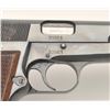 Image 8 : Early Browning High Power semi-automatic  pistol, 9mm caliber, 4.5” barrel, blued  finish, checkered