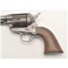 Image 2 : Colt SAA revolver, .45 caliber, 7.5” barrel,  blued and case hardened finish, wood grips,  S/N 44400