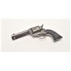 Image 10 : Colt SAA revolver, .45 caliber, 4.75” barrel,  blued finish, checkered hard rubber grips,  S/N 23638