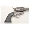 Image 2 : Colt SAA revolver, .45 caliber, 4.75” barrel,  blued finish, checkered hard rubber grips,  S/N 23638