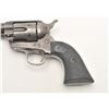 Image 7 : Colt SAA revolver, .45 caliber, 4.75” barrel,  blued finish, checkered hard rubber grips,  S/N 23638