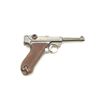 Image 3 : Luger by DWM semi-automatic pistol, Police  re-work in Weiomar Republic era; 9mm caliber,  4” barrel