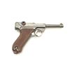Image 4 : Luger by DWM semi-automatic pistol, Police  re-work in Weiomar Republic era; 9mm caliber,  4” barrel