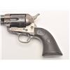 Image 1 : Colt SAA revolver, .38 W.C.F. caliber, 4.75”  barrel, blued and case hardened finish,  checkered har
