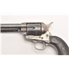 Image 2 : Colt SAA revolver, .38 W.C.F. caliber, 4.75”  barrel, blued and case hardened finish,  checkered har