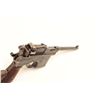 Image 10 : Broomhandle Mauser semi-automatic pistol with  non-matching (S/N 557) wooden stock/holster,  marked 