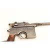 Image 9 : Broomhandle Mauser semi-automatic pistol with  non-matching (S/N 557) wooden stock/holster,  marked 