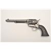 Image 12 : Colt SAA revolver, .45 caliber, 7.5” barrel,  blued finish, checkered hard rubber grips,  S/N 180609