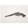 Image 4 : Colt SAA revolver, .45 caliber, 7.5” barrel,  blued finish, checkered hard rubber grips,  S/N 180609