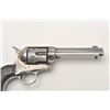 Image 6 : Colt SAA revolver, .38/40 caliber, 4.75”  barrel, blued finish, checkered hard rubber  grips, S/N 20