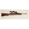 Image 1 : Ruger Ranch Model semi-automatic rifle, .223  caliber, 18.5” barrel, stainless, wood stock,  S/N 195