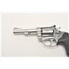Image 2 : Smith & Wesson Model 63 DA revolver, .22LR  caliber, 4” barrel, stainless, checkered hard  rubber gr