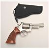 Image 9 : Smith & Wesson Model 19-3 DA revolver, .357  Magnum caliber, 4” barrel, nickel finish,  checkered wo