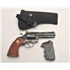 Image 9 : Colt Diamondback DA revolver, .22LR caliber,  4” barrel, blued finish, checkered wood  medallion gri