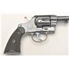 Image 5 : Colt DA revolver, .41 caliber, 6” barrel,  blued finish, checkered hard rubber grips,  S/N 148577, i