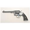 Image 7 : Colt DA revolver, .41 caliber, 6” barrel,  blued finish, checkered hard rubber grips,  S/N 148577, i