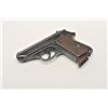 Image 3 : Walther Model PPK semi-automatic pistol, 9mm  kurz caliber, 3.5” barrel, blued finish,  checkered br