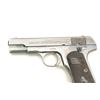 Image 1 : Colt Pocket hammerless semi-automatic pistol,  .380 caliber, 4” barrel, blued finish,  checkered har