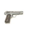 Image 2 : Colt Pocket hammerless semi-automatic pistol,  .380 caliber, 4” barrel, blued finish,  checkered har