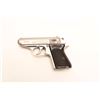 Image 2 : Walther PPK semi-auto pistol, .380 caliber,  Serial #A008104.  The pistol is as new in the  box with