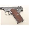 Image 1 : Colt Pre-Woodsman semi-auto pistol. .22 Long   Rifle caliber, serial #49279.  The pistol is   in ver