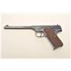Image 6 : Colt Pre-Woodsman semi-auto pistol. .22 Long   Rifle caliber, serial #49279.  The pistol is   in ver