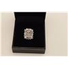 Image 1 : Approx. 1 ct Diamond Ring mounted in 14k  White Gold. Vintage Estate piece. Weights  approx. 5 gr. E