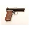 Image 1 : Mauser Model 1934 semi-automatic pistol,  7.65mm caliber, 3.5” barrel, blued finish,  checkered wood