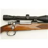 Image 2 : Parker Hale Mauser type bolt action rifle,  .270 Win. caliber, 22.5” barrel, blued  finish, checkere