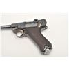 Image 1 : Weimar Republic Police reworked Luger  semi-automatic pistol, 9mm caliber, 4”  barrel, blued finish,