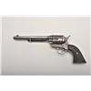 Image 11 : Colt SAA revolver, .45 caliber, 7.5” barrel,  blued and case hardened finish, checkered  hard rubber