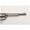 Image 8 : Colt SAA revolver, .45 caliber, 7.5” barrel,  blued and case hardened finish, checkered  hard rubber