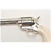 Image 2 : Colt SAA revolver, Special Order, .44-40  caliber, 5.5” barrel, nickel finish,  blackpowder frame st