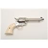 Image 5 : Colt SAA revolver, Special Order, .44-40  caliber, 5.5” barrel, nickel finish,  blackpowder frame st