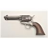 Image 10 : Colt SAA revolver, .45 caliber, 4.75” barrel  (later barrel, ca. 1920s-30s), blued finish,  wood gri