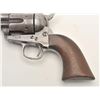 Colt SAA revolver, .45 caliber, 4.75” barrel  (later barrel, ca. 1920s-30s), blued finish,  wood gri