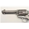 Image 2 : Colt SAA revolver, .45 caliber, 4.75” barrel  (later barrel, ca. 1920s-30s), blued finish,  wood gri