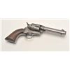 Image 8 : Colt SAA revolver, .45 caliber, 4.75” barrel  (later barrel, ca. 1920s-30s), blued finish,  wood gri
