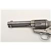 Image 3 : Colt SAA revolver, .32 W.C.F. caliber, 4.75”  barrel, blued finish, old raised carved ivory  grips, 