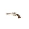Image 9 : Colt SAA revolver, .41 caliber, 4.75” barrel,  re-nickel finish, checkered hard rubber  grips,    S/