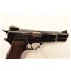 Image 5 : Browning High Power semi-automatic pistol,  9mm caliber, 4.5” barrel, blued finish,  checkered wood 